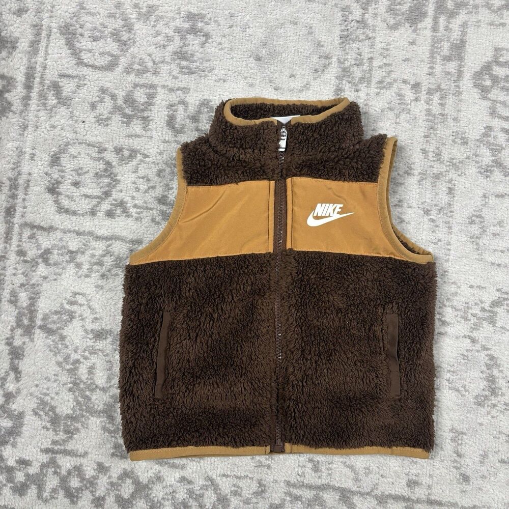 Lot 2X Jordan Puffer Vest Kids Sleeveless Jacket NBA Basketball Jumpman Size 2T - Picture 2 of 8